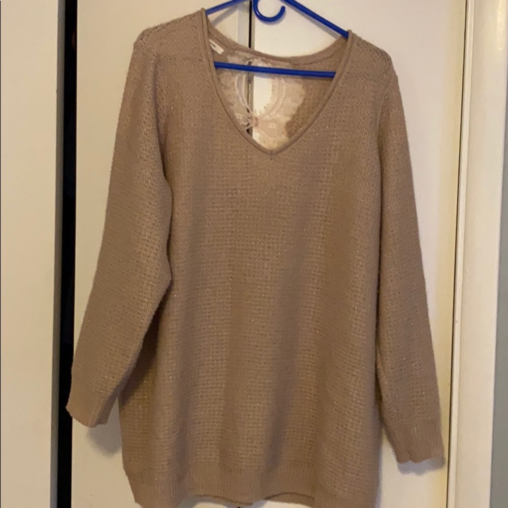 Oversized sweater, Maurice’s brand size 1